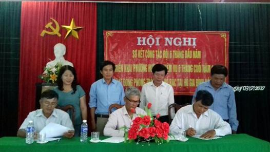 Hội Nông dân xã Hải Quế tổ chức Hội nghị sơ kết 6 tháng đầu năm 2017